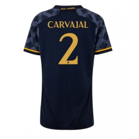 Real Madrid Daniel Carvajal #2 Borta Kläder Dam 2023-24 Kortärmad